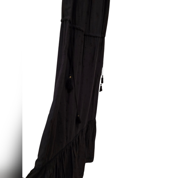 Ulla Johnson Peasant Slouchy Maxi Dress. Navy Blue. Size 0 - Picture 9 of 15